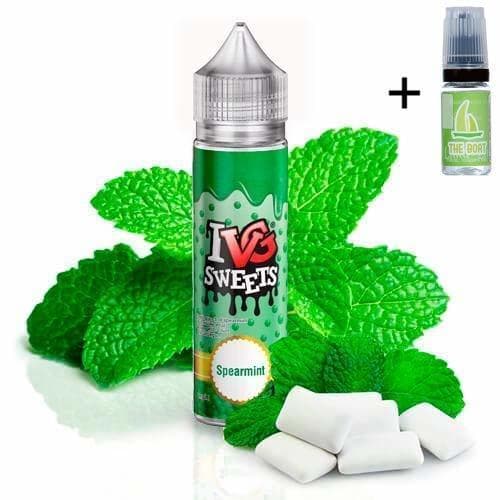 Beauty E Liquid IVG Sweets Spearmint 50ml - 70vg 30pg- booster shortfill