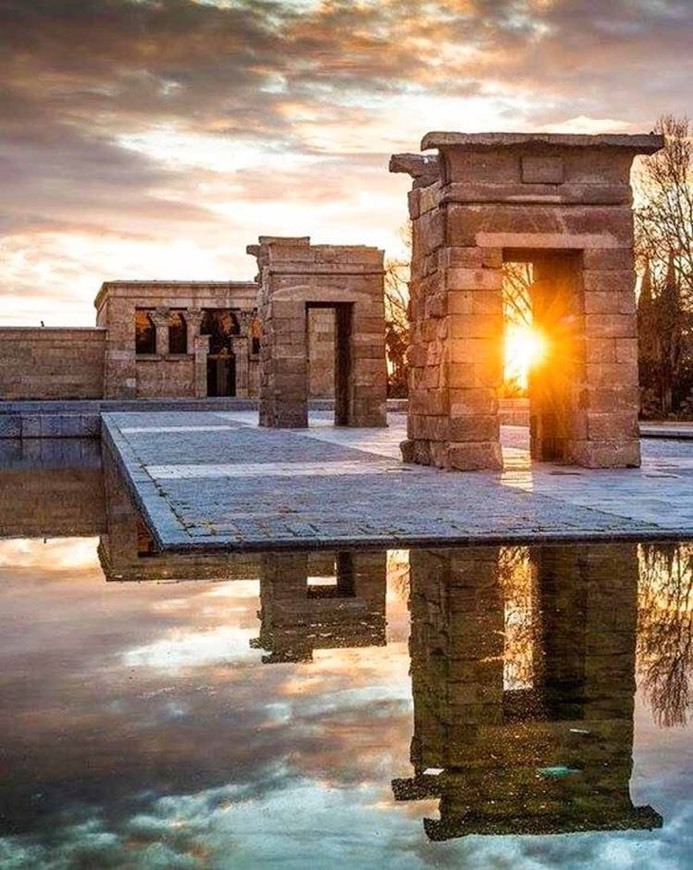 Lugar Templo de Debod