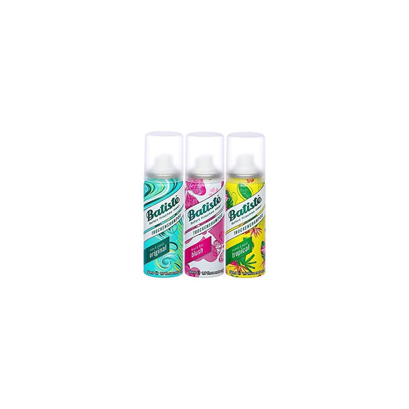 Belleza Batiste seco Champú Dry mini mix, fresca y aislamiento pelo para todos