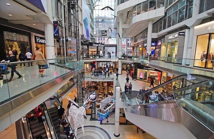 Lugar Toronto Eaton Centre