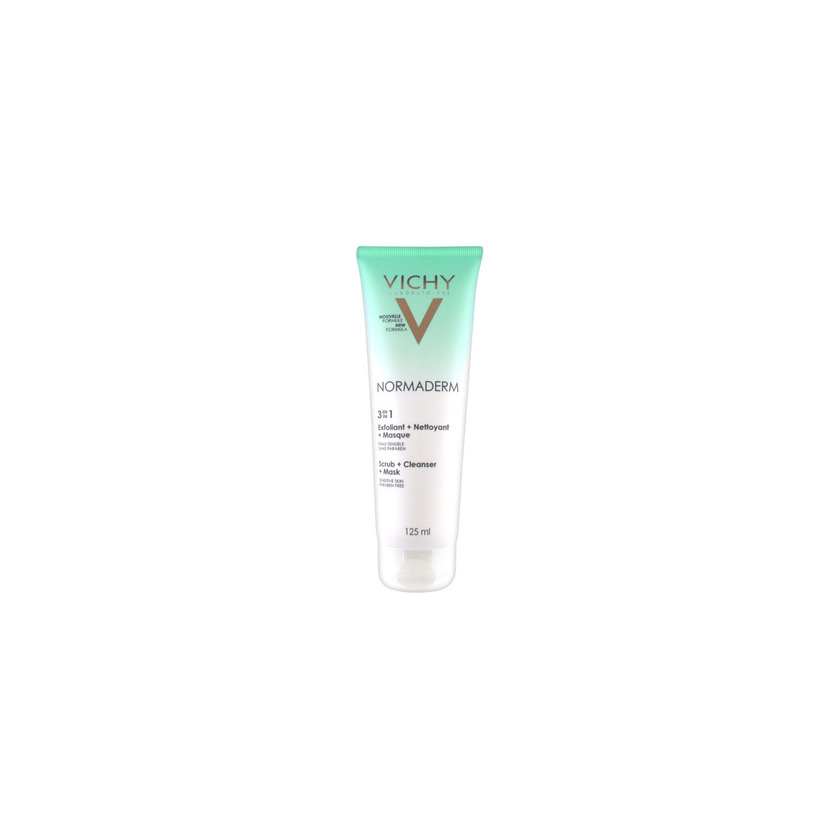 Beauty VICHY Normaderm 3 en 1 Exfoliante+Limpiador+Mascarilla 125 ml