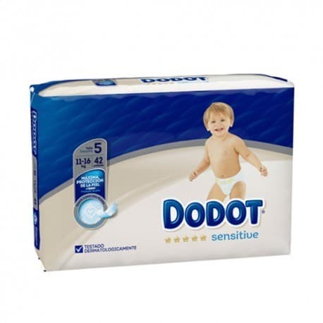 Producto Dodot Sensitive - Pañales Talla 5