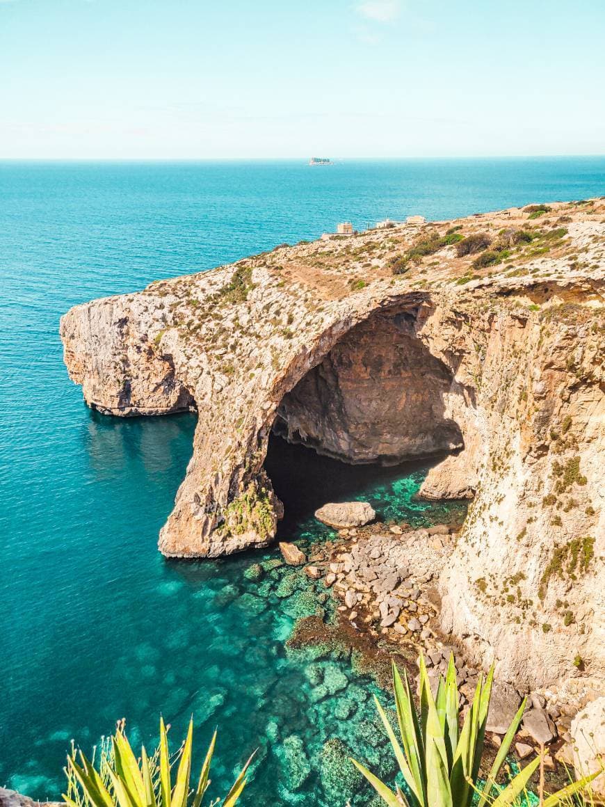 Lugar Cueva Azul