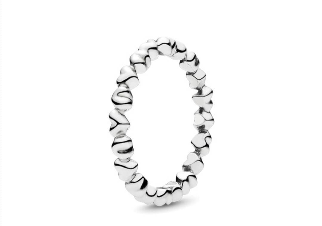 Moda Silver heart ring