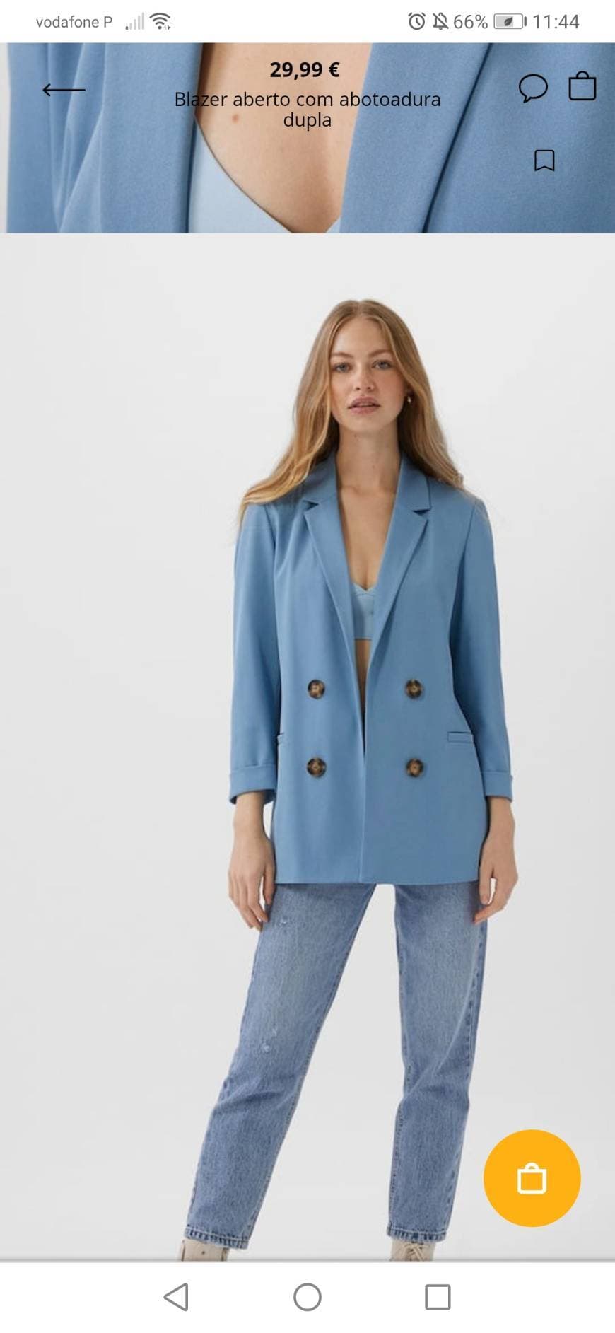 Moda Blazer Stradivarius 