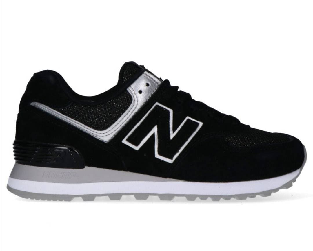 Moda New Balance 574 pretas 