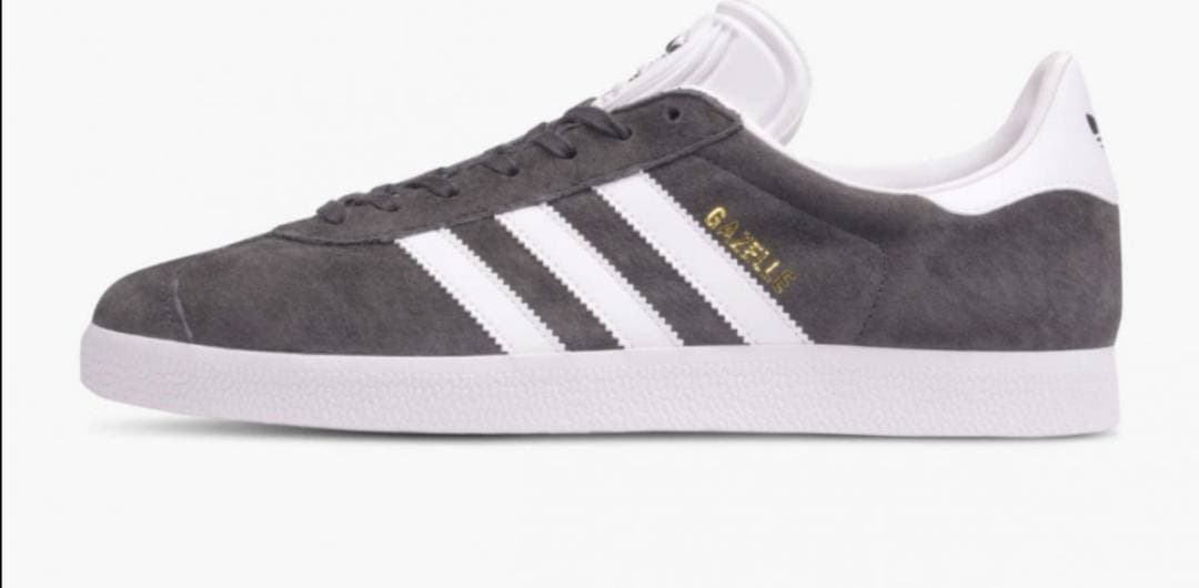 Moda Adidas Gazelle cinza 