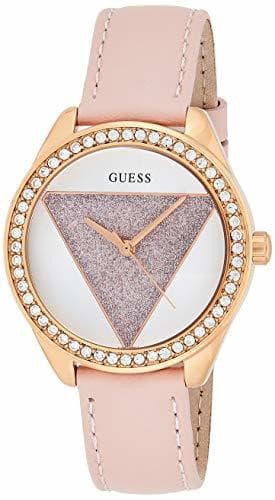 Product Guess Reloj Analógico para Mujer de Cuarzo con Correa en Cuero W0884L6