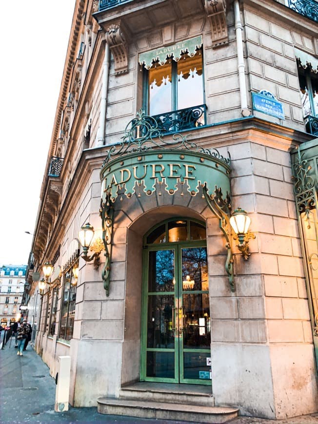 Restaurantes Ladurée Paris Champs Elysées