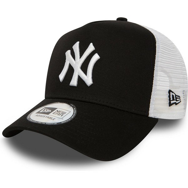 Moda Boné trucker preto Clean A Frame 2 da New York Yankees MLB d