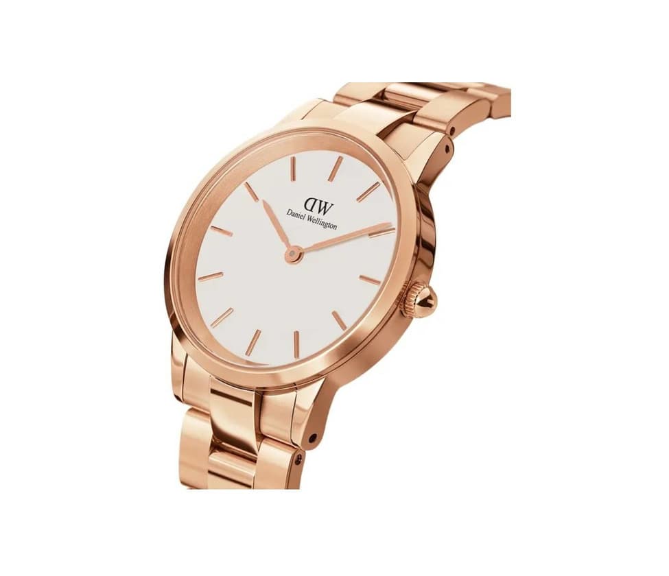 Product Iconic Link Rose Gold White Daniel Wellington 