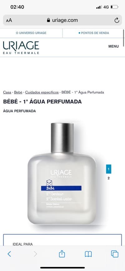 Fashion Água perfumada 