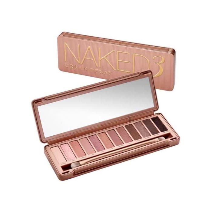 Belleza Urban Boundaries Naked 3 - Paleta de maquillaje con tonos naturales y rosados