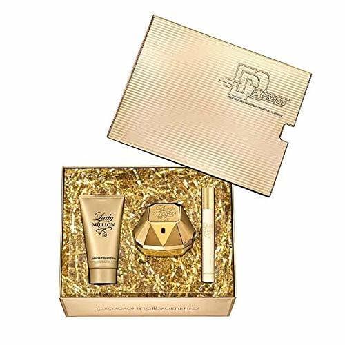 Belleza Paco Rabanne Lady Million Lote 3 Pz 0.1 g