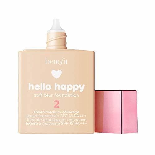 Beauty Benefit Hello Happy Soft Blur Foundation Spf15#2-Light Brown 30 ml