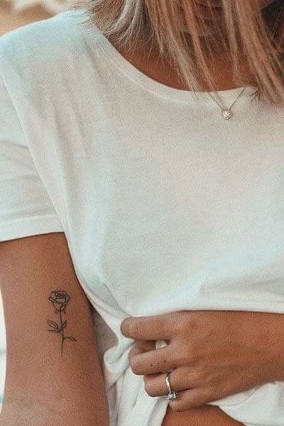 Fashion Rose tattoo