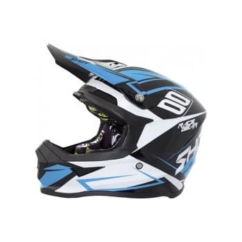 Product CAPACETE SHOT FURIOUS ALERT PRETO/AZUL