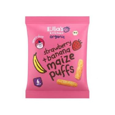 Producto Ella's Kitchen Strawberry & Banana Maize Puffs