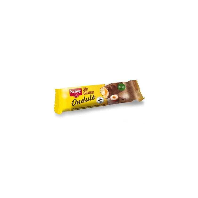 Producto Barra com recheio creme avelã com chocolate sem glúten 