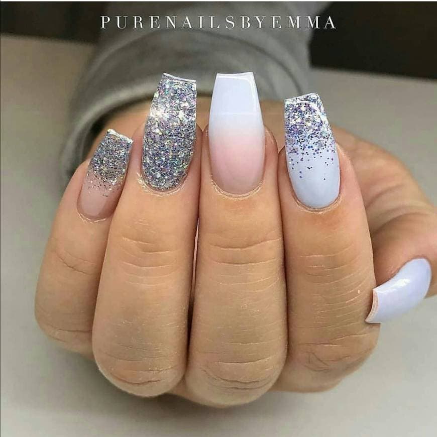 Fashion Grey nails ✨