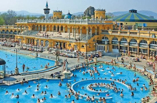 Lugar Balneario Gellért