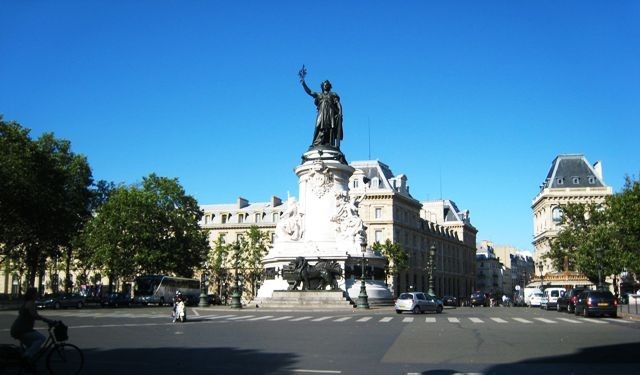 Lugar Place de la République