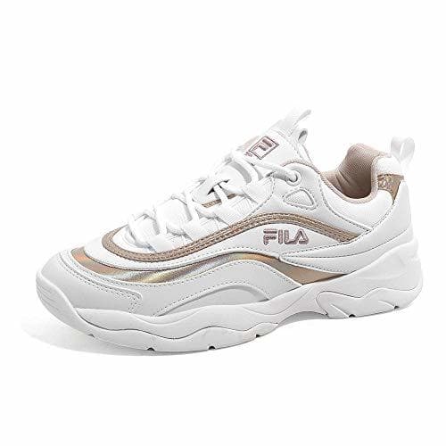 Moda FILA Sneakers Fila Disruptor Low 1010763 White - Rose Size