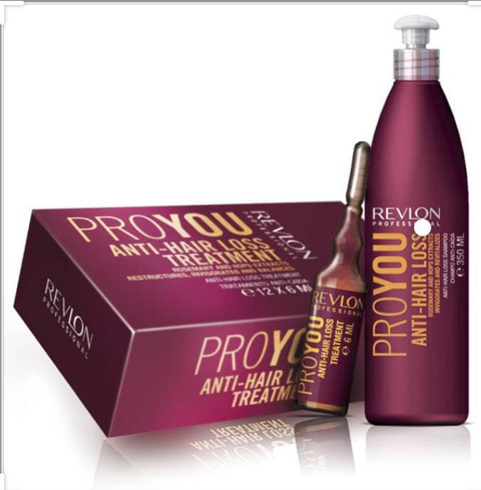 Product Revlon Proyou kit ANTIQUEDA champô e ampolas 