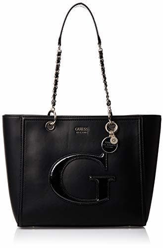 Moda Guess - Chrissy, Bolsos totes Mujer, Negro