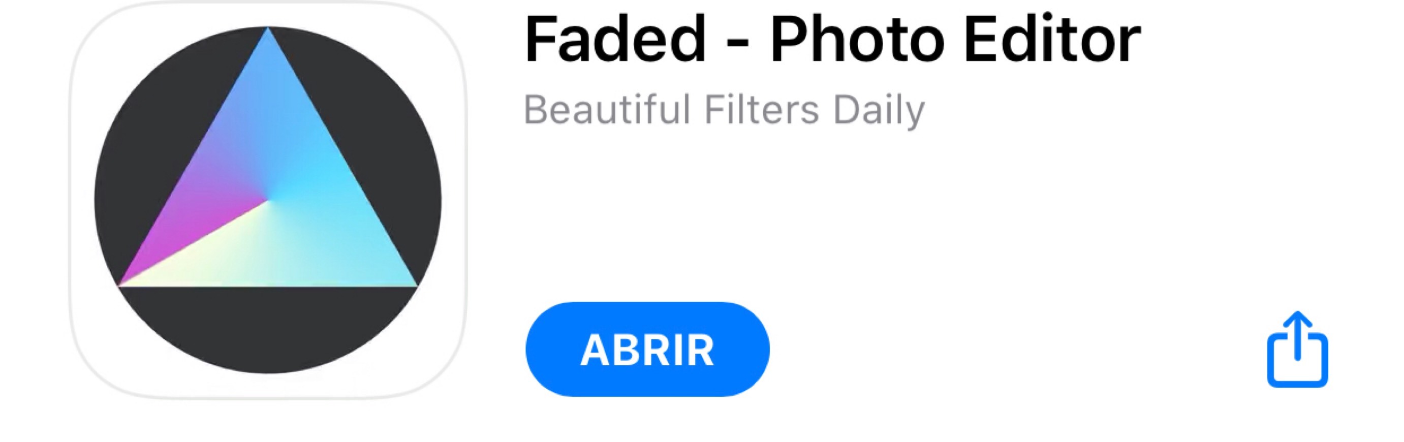 App eu gosto para poder um exemplo de granulado mas fotos