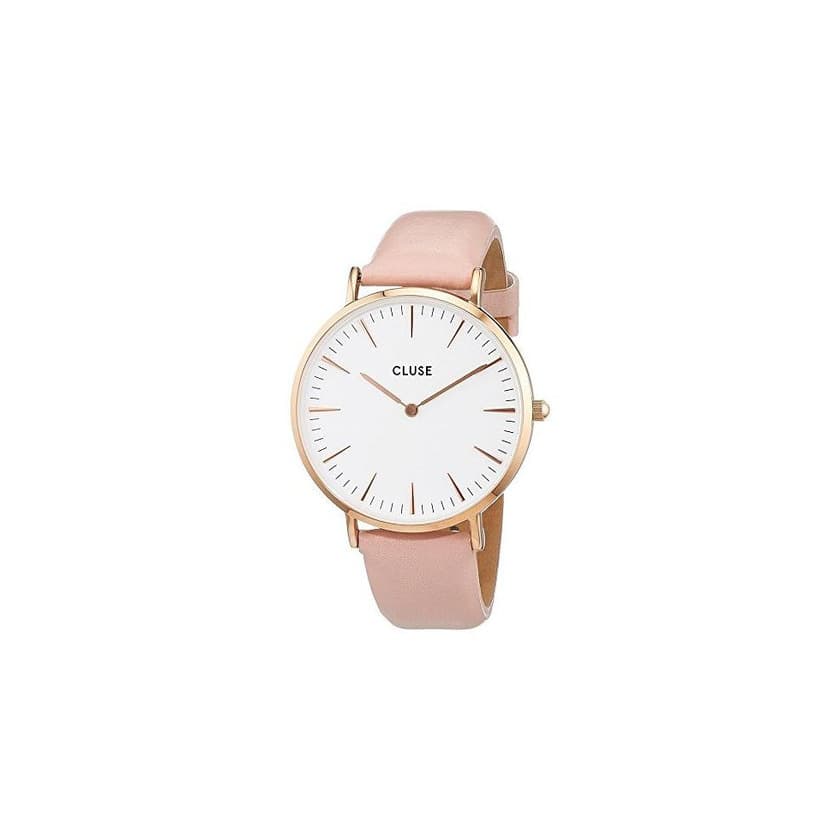 Moda Cluse Reloj Analógico de Cuarzo para Mujer con Correa de Cuero – CL18014