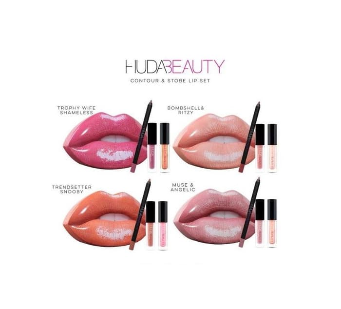 Product Huda Beauty lip set