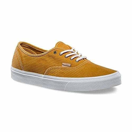 Fashion VANS Authentic Ca Washed Herringbone Inca Gold