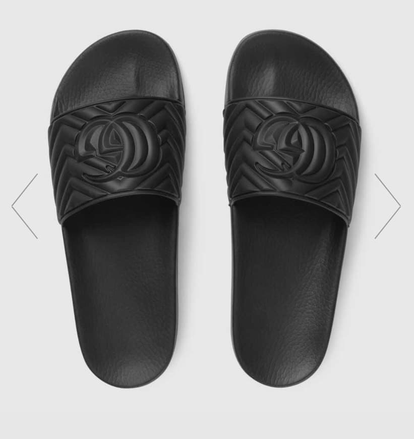 Producto GUCCI MEN’S MATELASSE RUBER SLIDE 