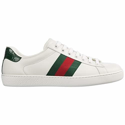 Moda Gucci Zapatos Zapatillas de Deporte Hombres en Piel Nuevo mirò Soft nastro