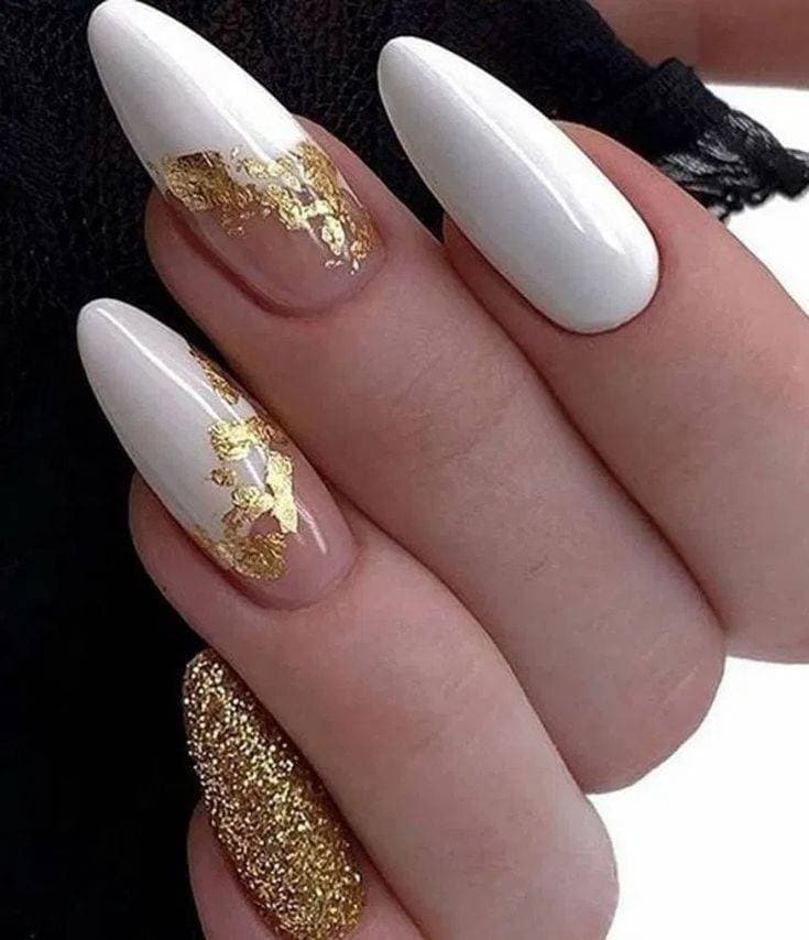 Fashion White nail