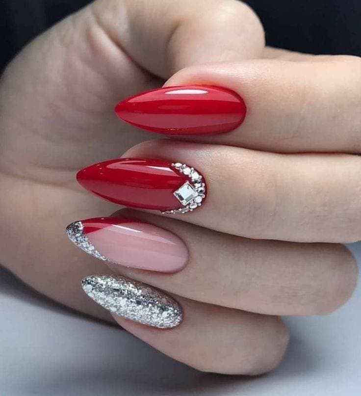 Fashion Red nails ❤️