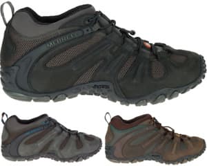 Place Merrell Chameleon II Stretch Men's Black/Brown Shoes Size 11.5