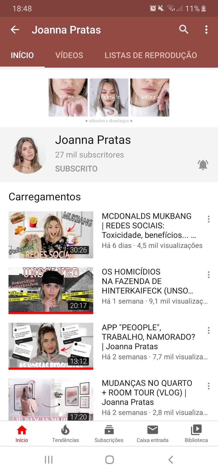 Moda Canal da Joanna Pratas