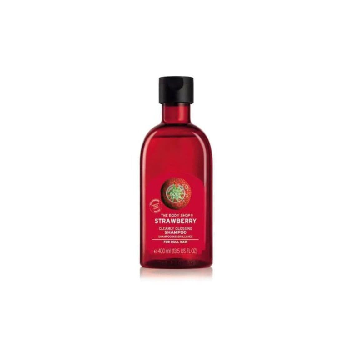 Producto Champú brillante The Body Shop Strawberry Clearly de 400 ml