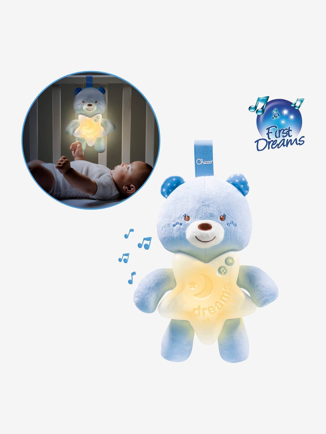 Product Luz de presença musical ursinho da chicco 