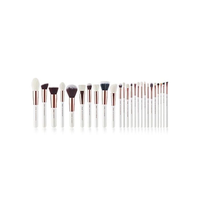 Beauty Jessup individual Makeup Brushes 25 Pcs Professional Powder Blush Foundation Lipstick Eyelashes