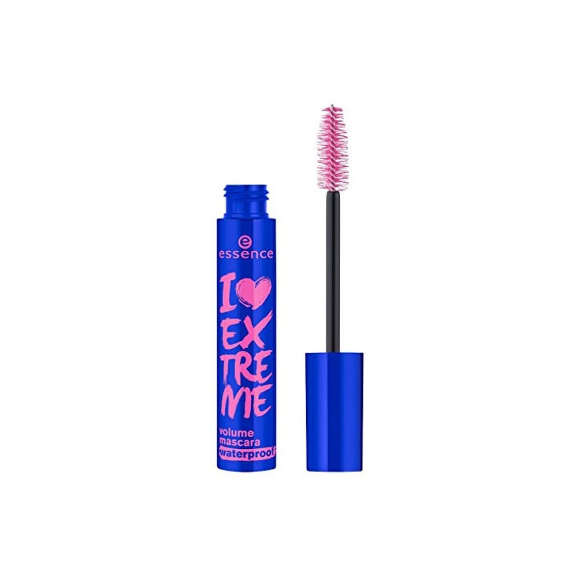 Belleza Essence i love extreme mascara volumen resistente agua negra.