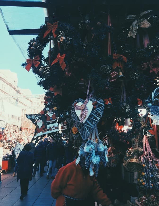 Place Christmas market Barcelona 