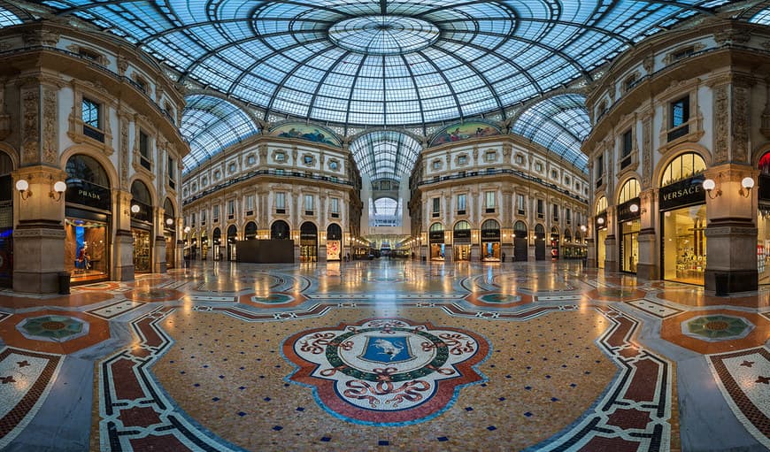 Lugar Galería Vittorio Emanuele II