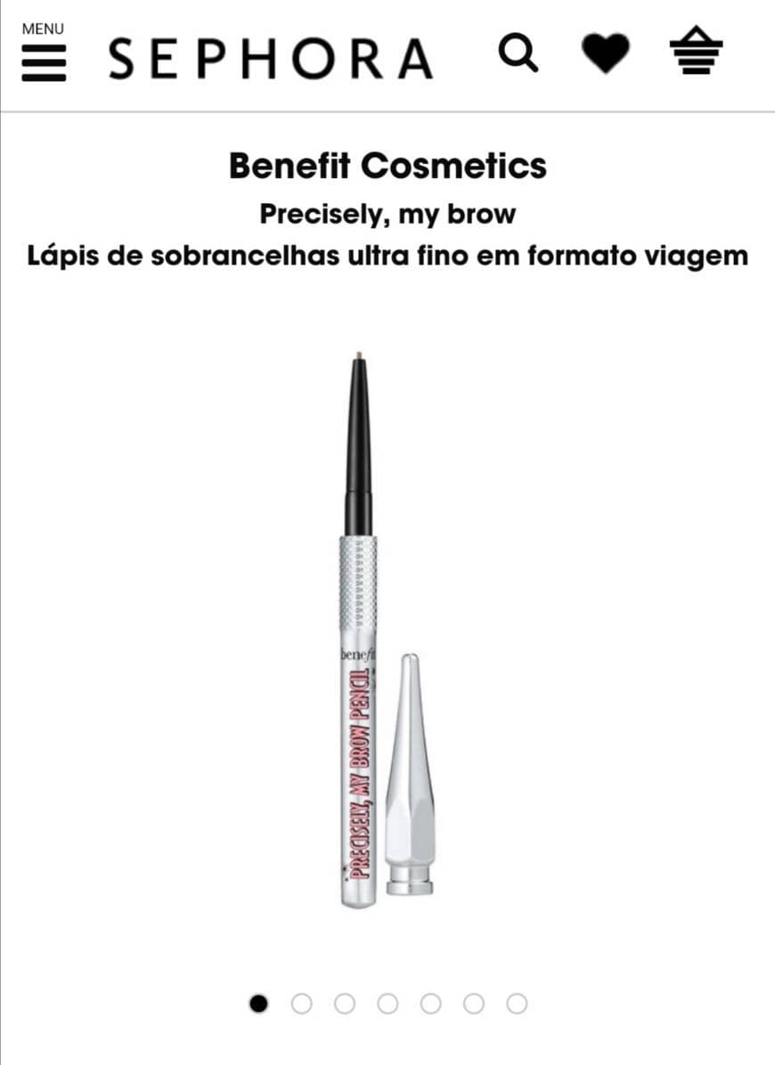 Moda Lápis sobrancelha da benefit