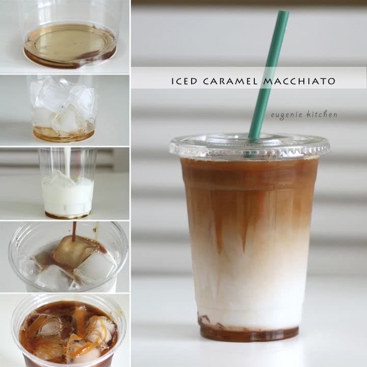 Fashion Starbucks Iced Caramel Macchiato 