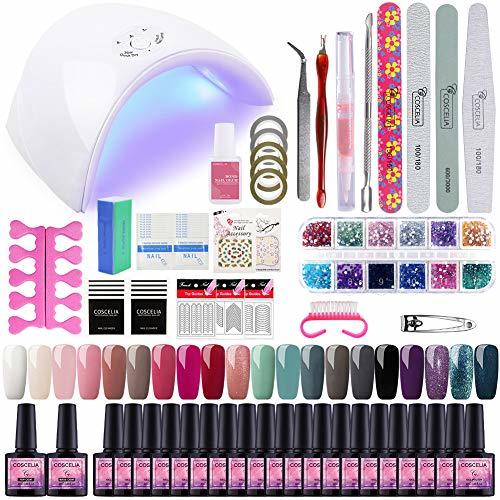 Producto Saint-Acior 36W Secador de Uñas con Temporizador LED/UV Secador de Uñas 20pcs