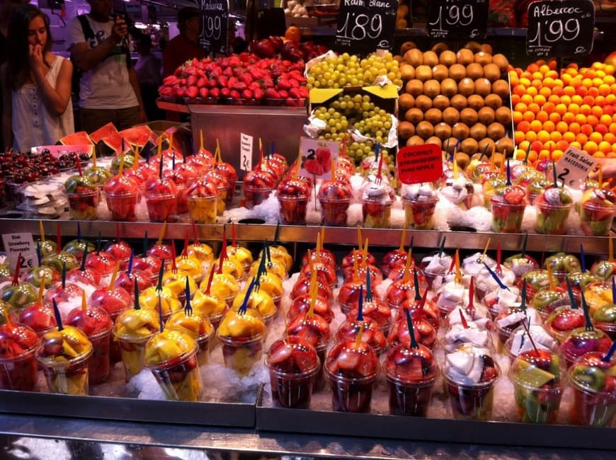 Moda La Boqueria - fruta 