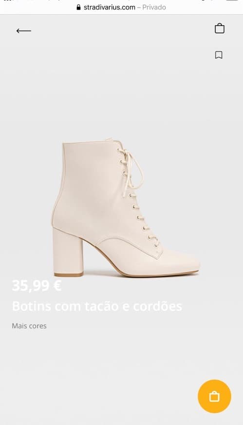 Product Botins lindos Stradivarius